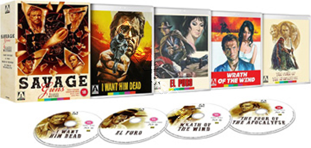 Savage Guns: Four Classic Westerns (Volume 3) - 4-Disc Box Set